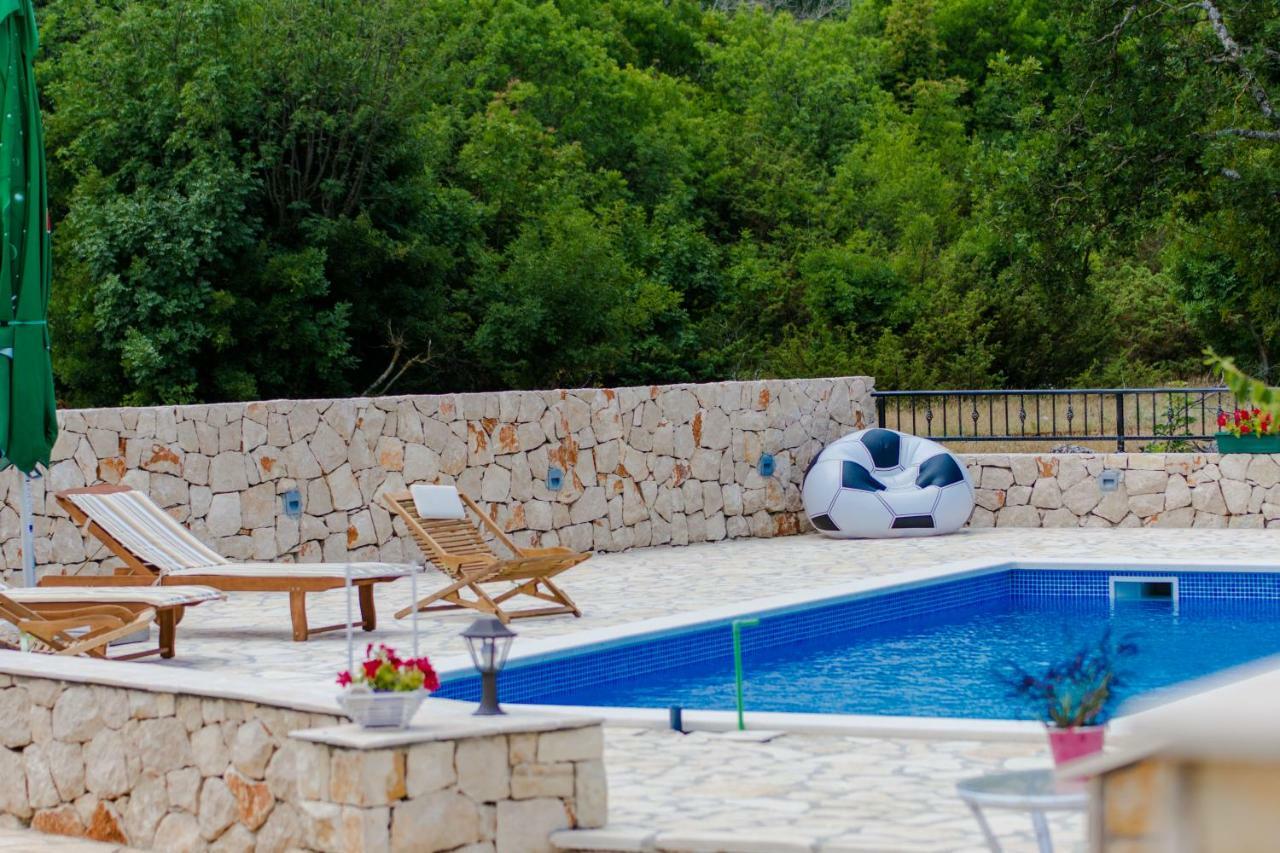 Relaxing Dalmatian House In Village Ljubitovica Extérieur photo